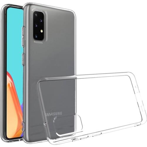 Transparent Silicone Case For Samsung Galaxy F62 A12 A72 A52 A42 5G Clear Soft Cover For Samsung F 62 A 52 A 42 Thin Soft Case