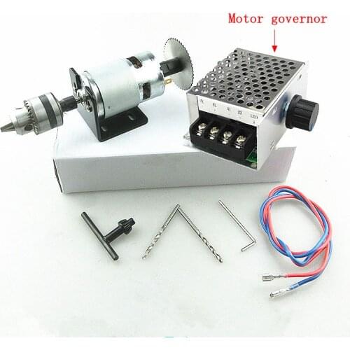RIWEI 1pcs New DC 12V 775 Miniature Mini Drill Perforated Angle Grinder Cutting Machine Electric Motor For Polished Drilling