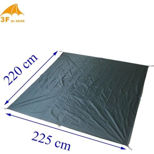 3F Gear 225*220 cm footprint moistureproof PU coating outdoor groundsheet