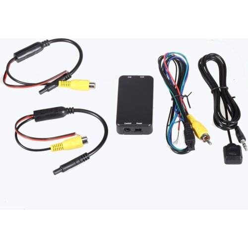 Multiple Cameras Image Switch Unit for Front/Rear/Left/Right View System, Video Control Parking Cameras 4-Split Image Optional