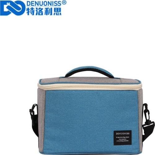 DENUONISS Thermo Bag For Lunch Insulation Thickening Waterproof Lunch Box For Women Food Bag Bolsa Termica