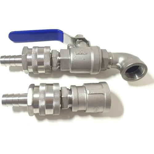 Pump Kit for March 809 pumps w/ SS Pump Head Housings, Quick Disconnects Type, 1/2" Flow