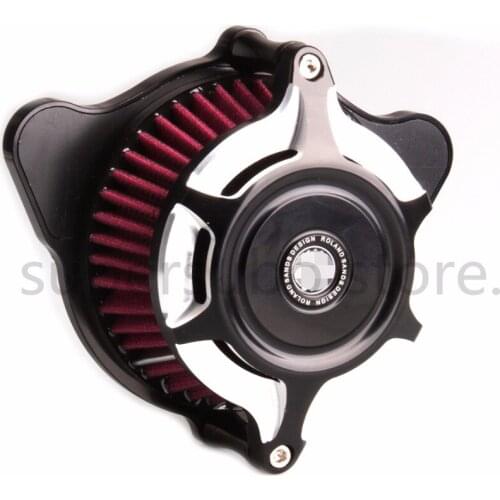 Contrast Cut Split Blunt Air filter Cleaner intake filter for harley Softail 93-15 ,01-07 DYNA TOURING