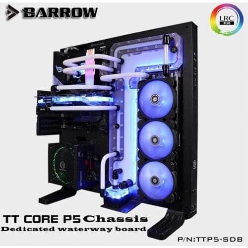 Bykski Distro plate For LIANLI CP-O11 Dynamic Chassis, Waterway Board Deflector Water Cooling 12V/5V MB SYNC RGV-LAN-O11-P