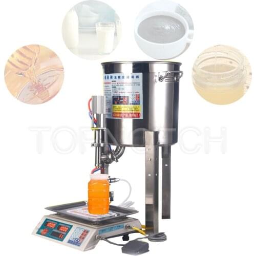 Viscous Liquid Filling Machine Sesame Paste Sesame Oil Yogurt Honey Quantitative Filling Machine