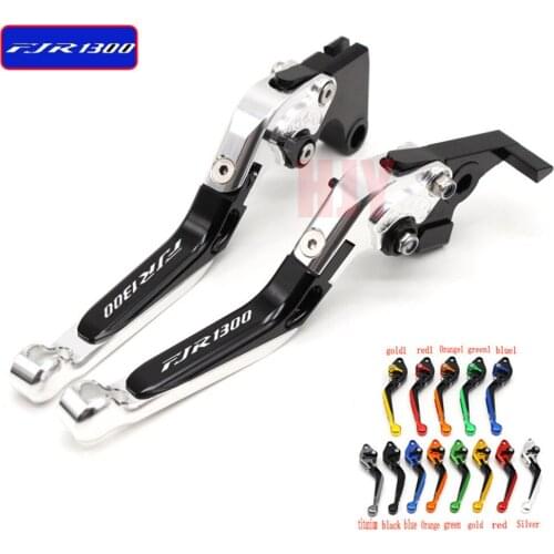 For YAMAHA FJR 1300 FJR1300 2004-2017 Motorcycle Accessories Folding Extendable Brake Clutch Levers
