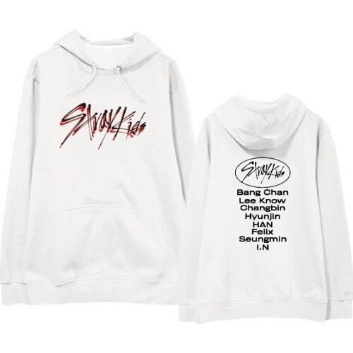 Kpop Stray Kids Casual Oversized 3XL Hoodies Women/Men Harajuku Hip Hop loose Sweatshirts lady winter warm hooded Fleece Clothes