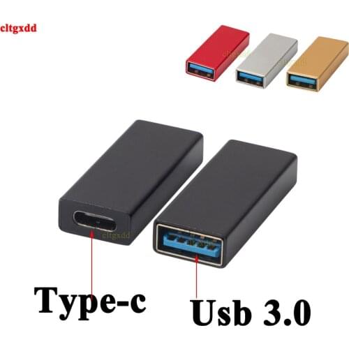 1pcs USB 3.1 Type C Female to USB 3.0 A Female Converter USB-C to USB3.0 Connector Adapter 5GBPS Charging Data Transmission