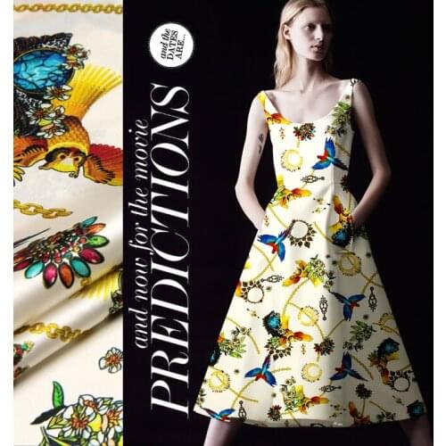 118cm printed satin silk fabric meter 19 mm soft silk silk stretch satin fabric spandex silk fabric for dress wholesale cloth