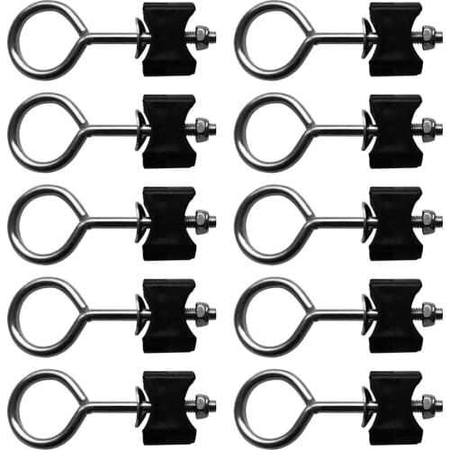 12Pcs Trampoline Screws Jumping Bed Carriage Screw Nut Screw Circle Screws Galvanized Steel Screw Trampoline Accessories