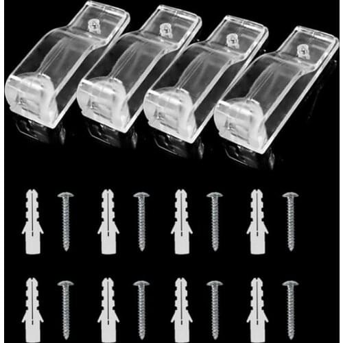 2 Sets Curtain Safety Hooks Child Blind Clip Device Hook For Vertical Roman Roller Blinds Chain Cords Cord Chain Safety Clips