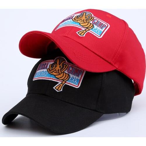 2017 new 1994 BUBBA GUMP SHRIMP CO. Baseball cap men&women Sport Summer Cap Embroidered summer Hat Forrest Gump Costume