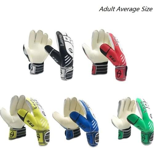 2021 New Design Professional Soccer Gloves Men Latex Finger Protection Adults Football Goalie Goalkeeper Glvoes in stock