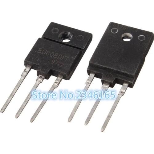5PCS BU808DFI TO-3PF BU808DF BU808D BU808 TO-3P new original