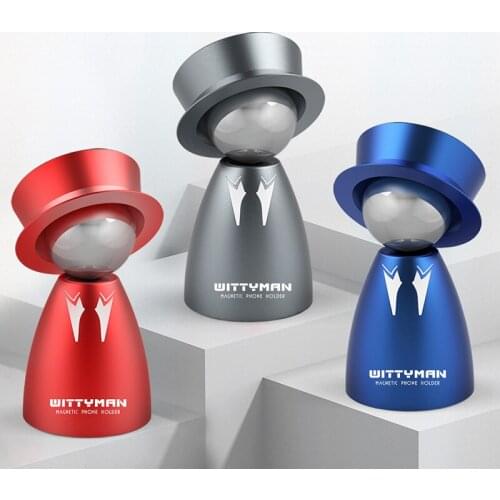 In-vehicle Lazy Mobile Phone Holder Suction-cup Car Navigation Frame Strong Magnetic Suction Support In The Car