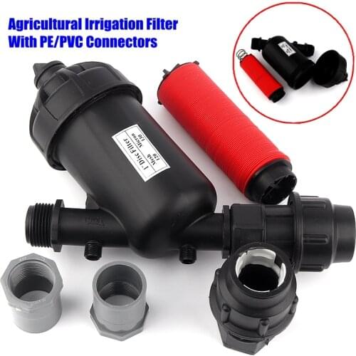 2~2.5 Inch (63~75mm) Y Type Disc Filter With PE/PVC Joint Agricultural Garden Irrigation Syetem Water Filtration 120Mesh Element