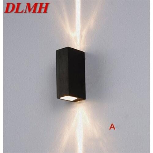 DLMH Outdoor Wall Light Sconces Waterproof LED Indoor Wall Lamp Creative Home Decorative For Aisle Corridor Porch