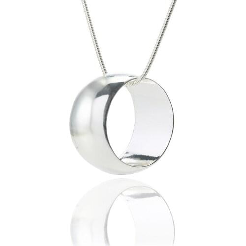 ELOHYI Long Punk Necklace Signal Vintage Statement Geometric Pendants Women Fashion Jewelry Collares Mujer Kolye Jewelry