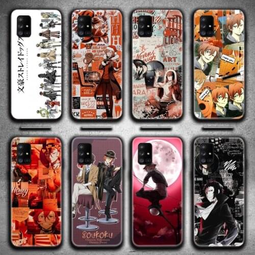 HOTCASHOP Bungou Stray Dogs Phone Case For Samsung Galaxy A21S A01 A11 A31 A81 A10 A20E A30 A40 A50 A70 A80 A71 A51