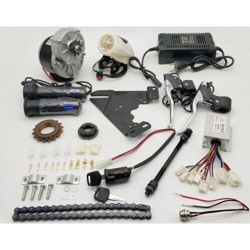 24V 36V 250W 350W Electric Bike Conversion Scooter Motor Controller Kit For 20-28inch Ordinary Bike