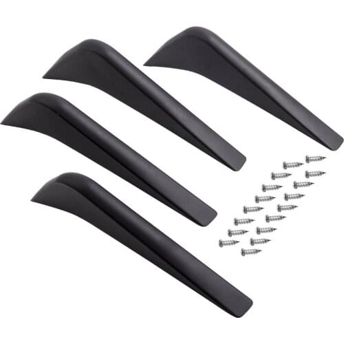 2 Pair Rear Bumper Air Diffuser Fin Body Kit L + R for Corvette C7 2014-2019