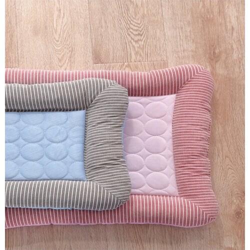 Cat Mat Summer Pet Mat Ice Silk Cold Felt Waterproof Non-Slip Cat Litter Cat Mat Keep Cool Pet Cool Breathable Dog Mat