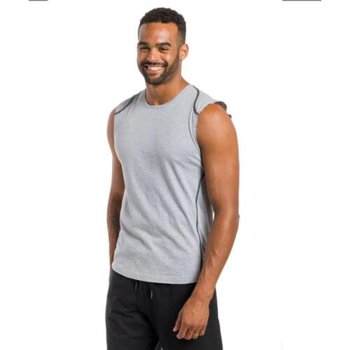Men Summer Shirts Sports Shirt Quick Drying Sport Top sleeveless Fitness Running T-shirt Tees Jogger Sportswear for Male
