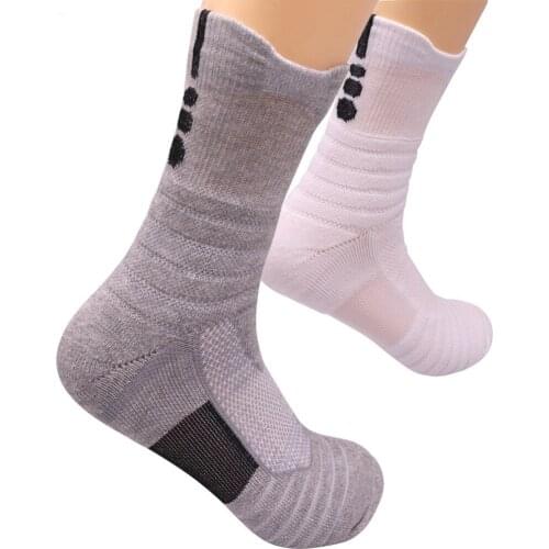 3 pairs / lot Spring Autumn Men Socks High-Quality Cotton Long Sleeve Non-Slip Socks For Men