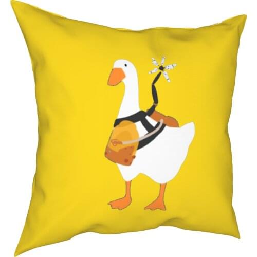 Ready To Fight, Pillow Cover Pillows Decorative Untitled Goose Game Death Beach BB Pod Pillows Case Cover Chair 18