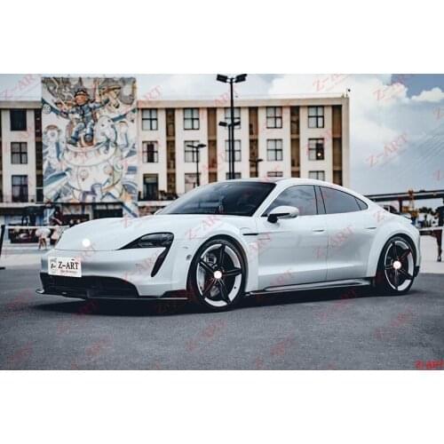 Z-ART Taycan carbon fiber body kit for Taycan carbon fiber aerokit for all new Taycan carbon fiber tuning kit wind spoilers