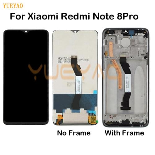 For Xiaomi Redmi Note 8 Pro LCD Note 8 Pro Display Touch Screen Digitizer Assembly Replacement Parts For Redmi Note 8 Pro LCD