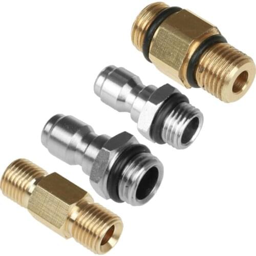 1 X Pressure Washer Quick Connector Snow Foam Lance Adapter Nozzle G1/4 M14 X1.5