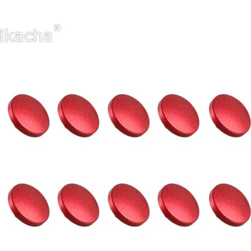 10pcs/Lot Red Convex Release Shutter Button For Fujifilm X100 x10 X-Pro1 m6 m8 m9 x-e1 x-e2 Camera Accessories