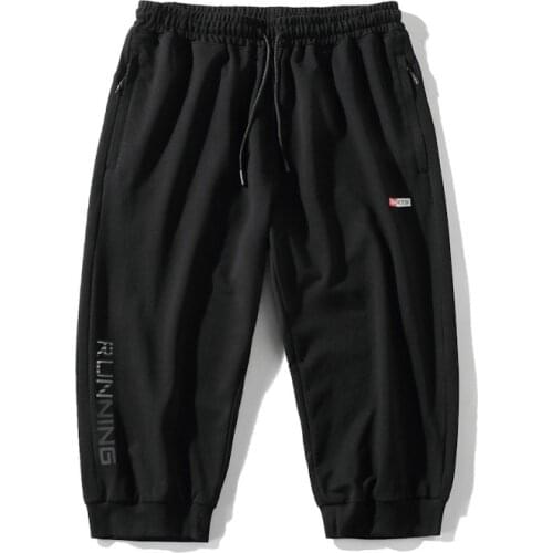 PLUS SIZE 8XL 7XL 6XL 2020 NEW Casual Shorts Men Beach Elastic Waist Mens Shorts Fitness Summer Solid Mens Shorts Zipper Pocket