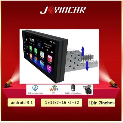1din Android 9.1 Car radio GPS Multimedia Player Universal Autoradio For Volkswagen Nissan Hyundai toyota CR-V KIA