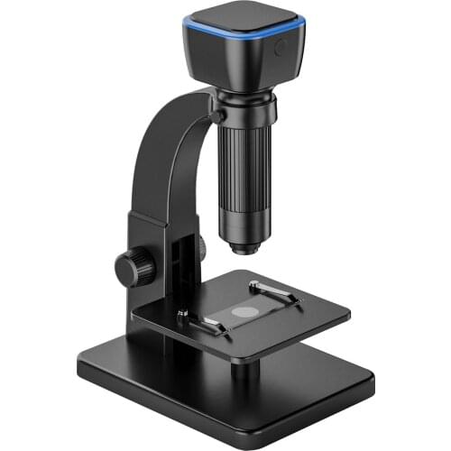 0~2000X 5.0M Pixel Digital Microscope WiFi/PC Connection Dual Lens for Welding Circuit Board Maintenance Electronic Microscope