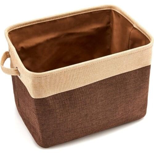 Cube Storage box Canvas Fabric Storage Basket Toy Organizer Gift Basket for Home Office Clothes Toy Shelf Basket