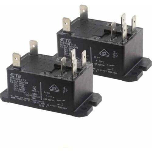 HOT NEW T92S7D22-12 T92S7D22-24 T92S7D22 12 24 T92S7D2212 T92S7D2224 12V 24V Refrigerator relay 12VDC 24VDC 30A 250VAC 6PIN 1PCS