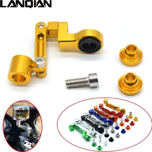 Motorcycle Universal CNC Brake Clutch Master Cylinder Mount Oil Cup Bracket for Ducati MULTISTRADA 1200/S 796 821 monster mt-07