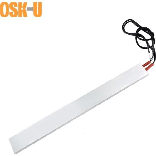 220V PTC Heating Element 200x21x5mm 170/200/230/270C Heater Element Constant Temperature PTC Electric Heater Plate for Censer