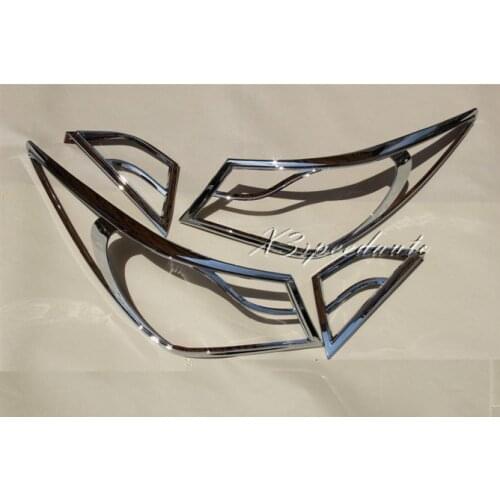 ABS Plastic Tail Rear Light Cover Trim For Hyundia Sonata i45 YF 2011 2012 2013