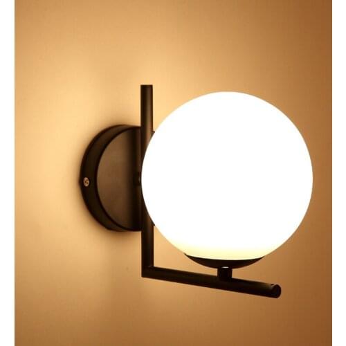 Golden Simple European Style Wall Lamp Led American Bedroom Bedside Lamp Atmosphere Living Room TV Wall Aisle Corridor Lighting