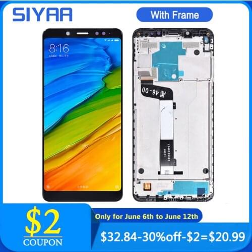 Original LCD Display For Xiaomi Redmi Note 5 Touch Screen With Frame Digitizer Assembly 5.99 Inches With Repair Tools