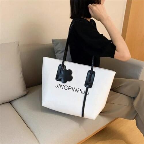 PU bags women shoulder shopper bags 2021 given handbags for girls office ladies bags Women white hand bags travel bags