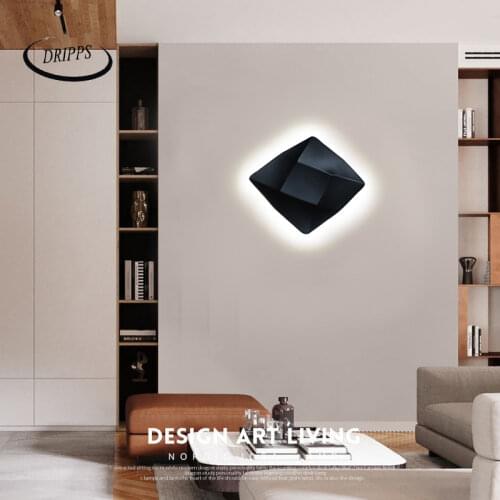 LED bedroom living room wall lamp balcony study ceiling lamp hotel restaurant modern art lighting