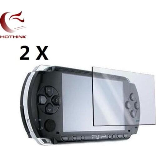 HOTHINK New 2pcs/lot LCD Screen Protector For PSP 2000 / PSP 3000 3001 3004 3008 / PSP 1000 Fat