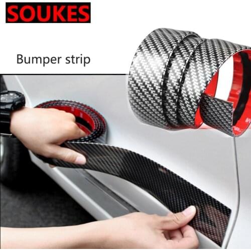 1M 5D Car Body Carbon Fiber Carsh Sticker For Volkswagen VW Passat B6 B5 B7 B8 Golf 4 5 7 6 Polo Opel Astra J H Insignia Corsa