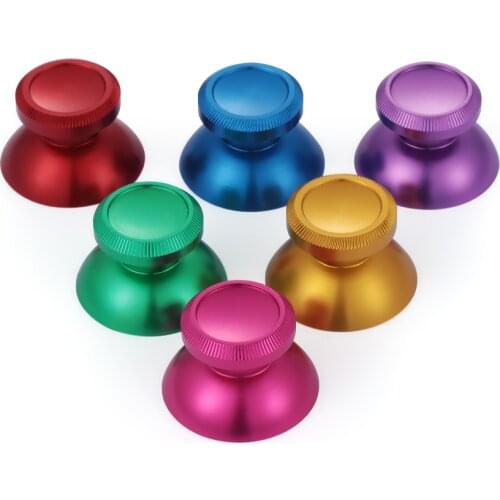 1PC Metal Analog Joystick Thumb Stick Grip Cap for 4 PS4 Slim Pro XBOX ONE Gamepad Controller Thumbstick
