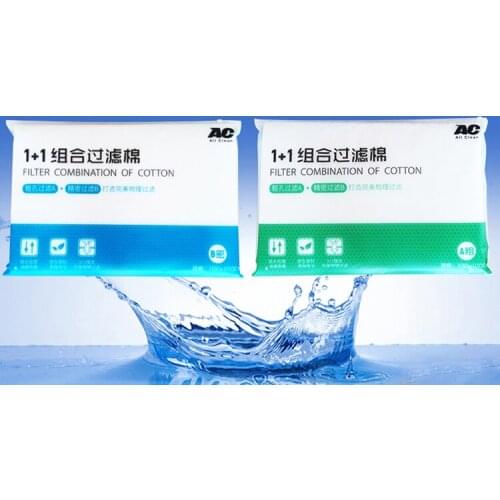 100*100cm Filter Cotton combination cotton high density sponge biochemical purification white cotton aquarium fish tank