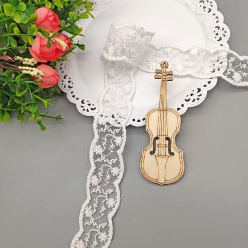 3cm white cotton embroid sewing ribbon guipure lace trim or fabric warp knitting DIY Garment Accessories